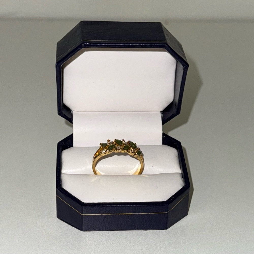 Vintage Gold Gem Ring - Picture 14 of 14